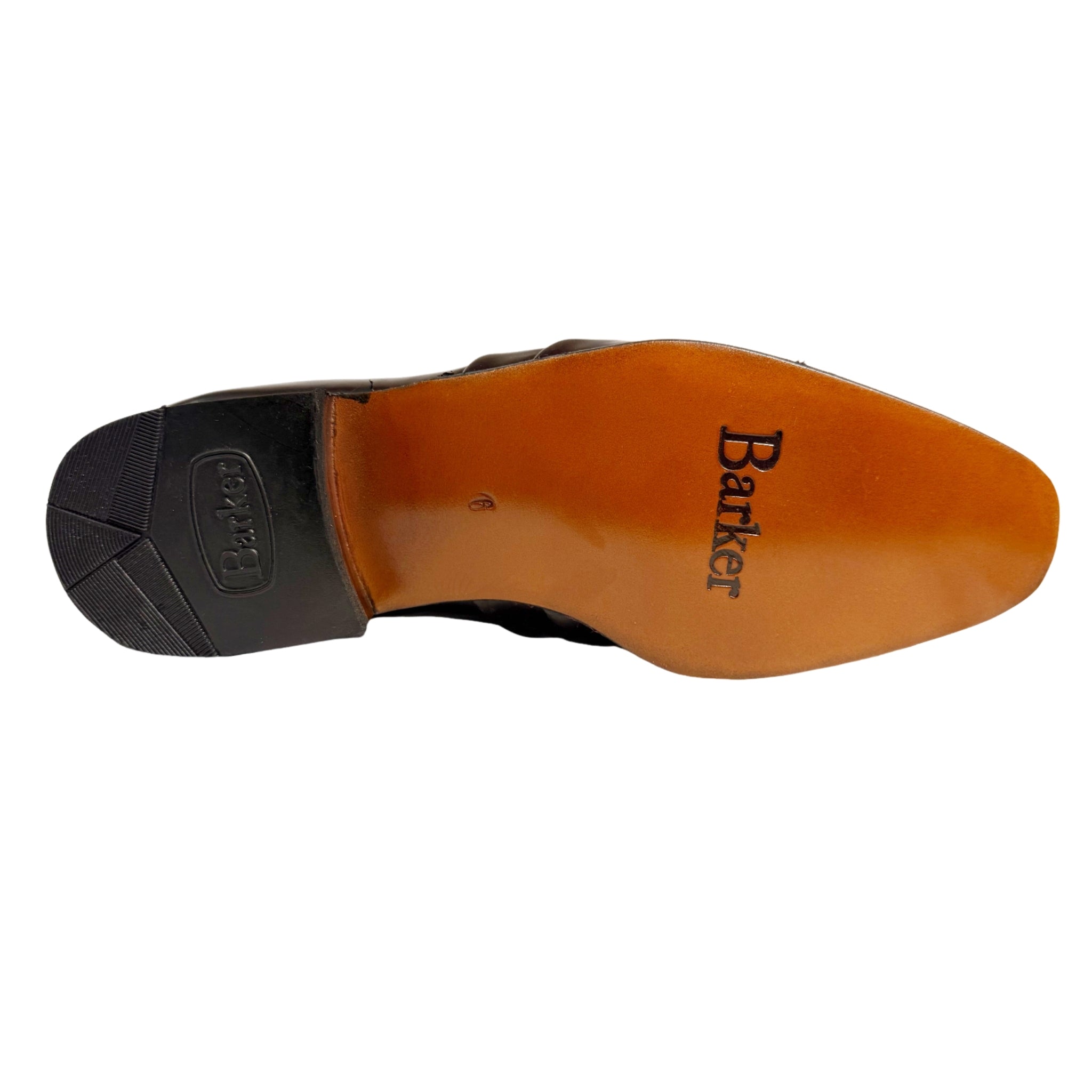 Barker Leather Dereck Burgundy Moccasin