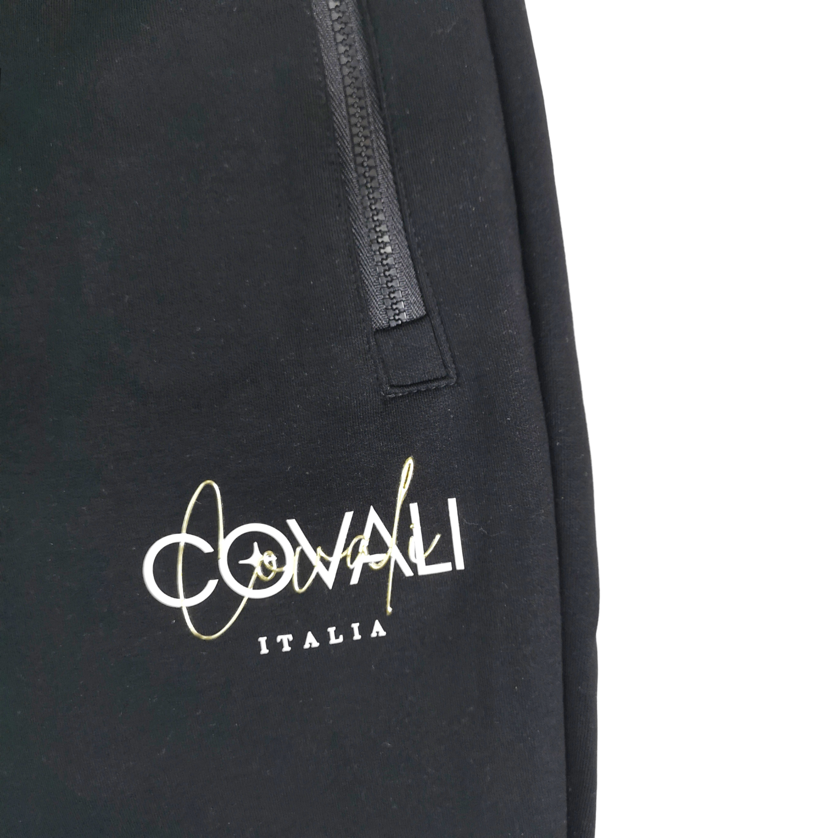 COVALI Nadal Black Track Pants