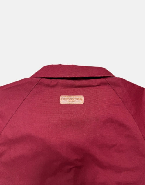 London Fog Burgundy Harrington Jacket