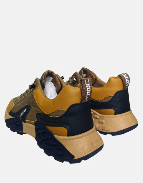 Urban Art Tan Navy Palaid Sneaker