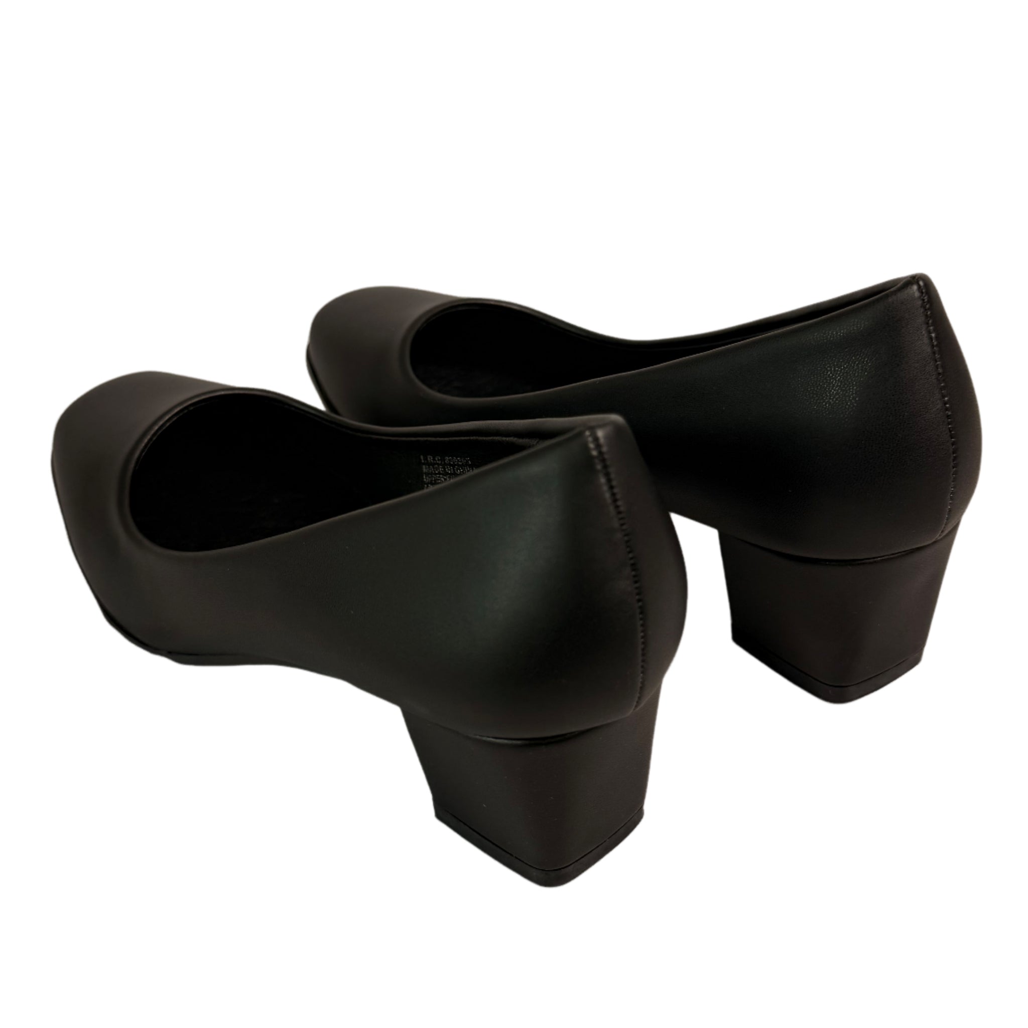 Ladies Carlo Bossi Black Block High Heels