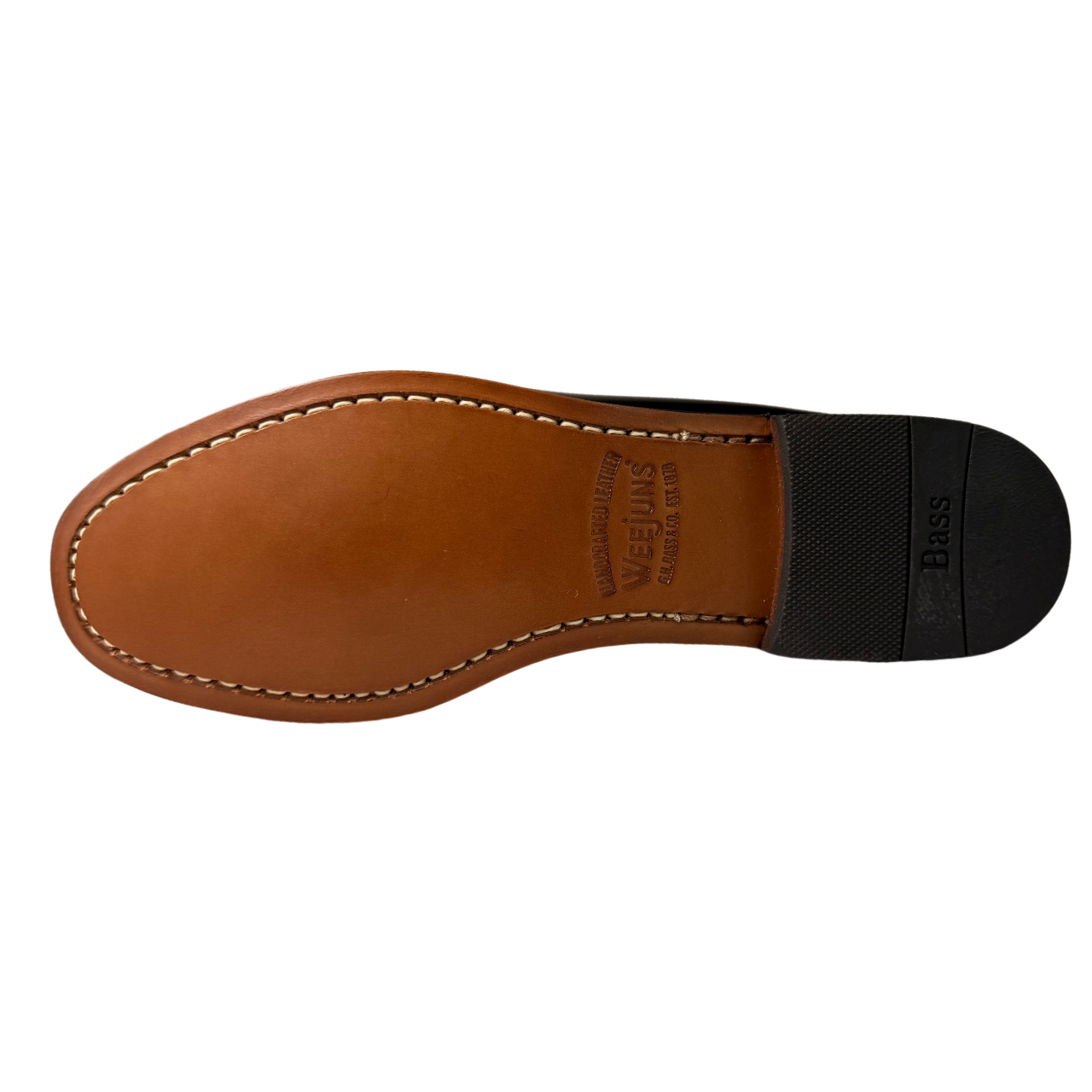 Bass Leather Weejuns Venetian Black