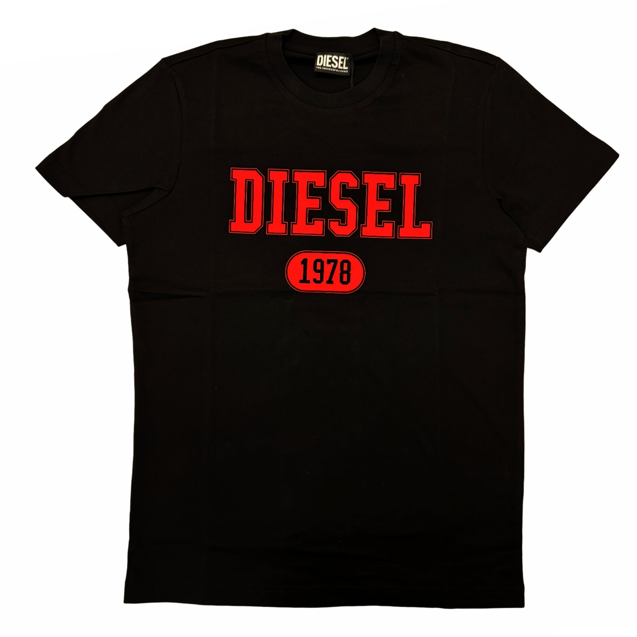 Diesel Bold Black Logo T-Shirt
