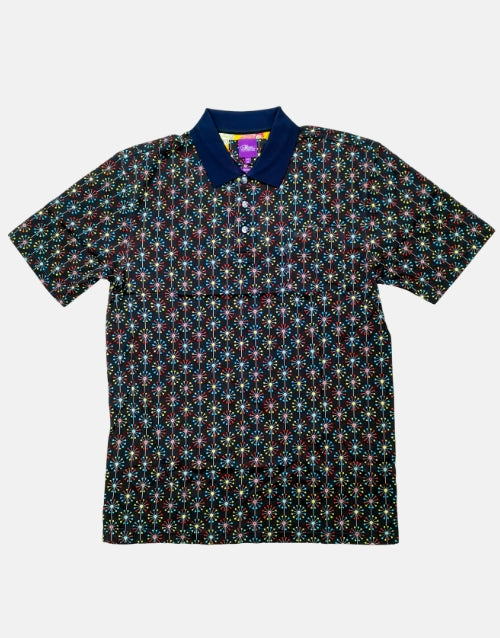 Rossini Italian Navy Golfer Double Mercerised