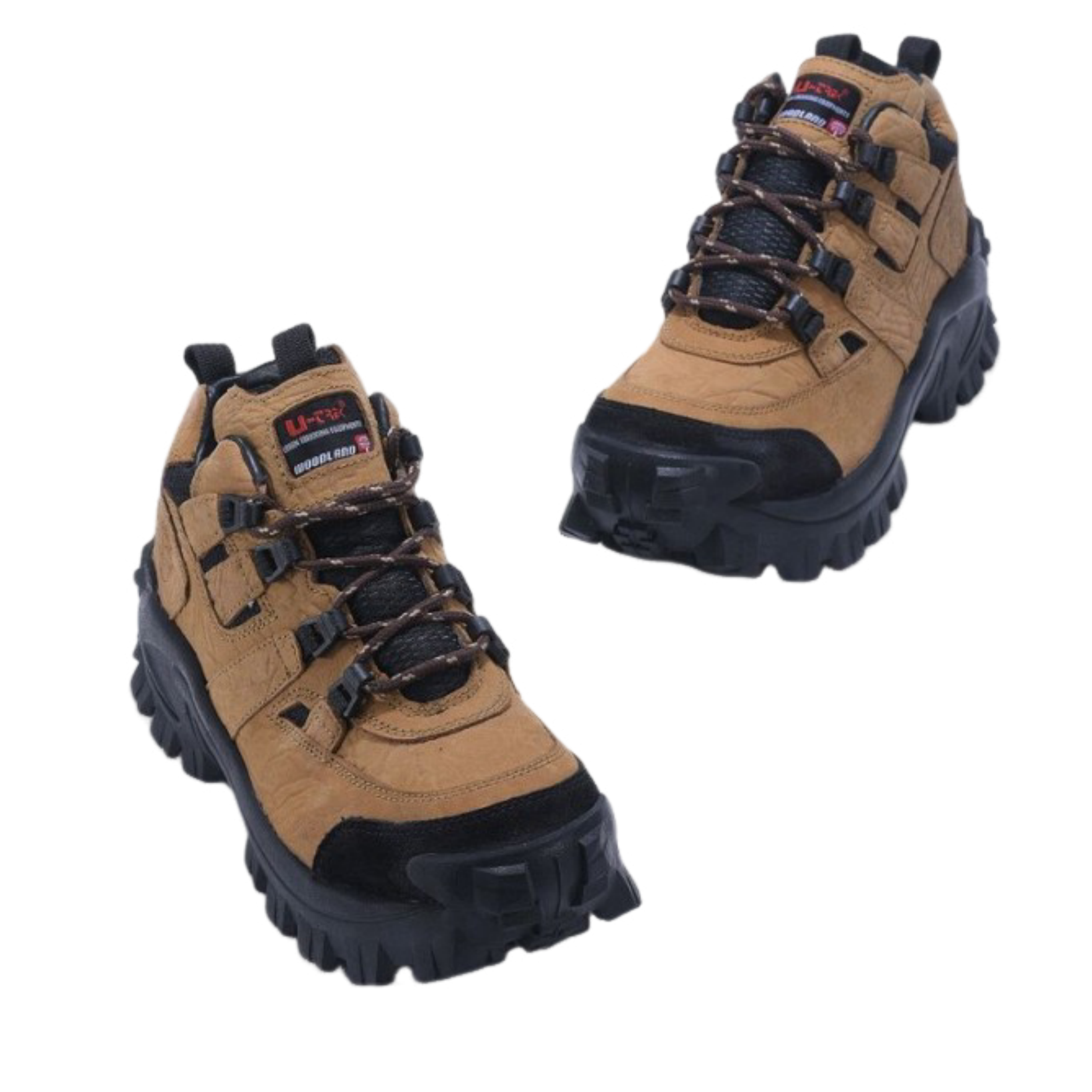 Woodland Leather 4 x 4 Gordonia Camel Outdoor Shoe