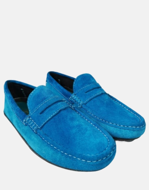 JERICO Carvella Suede Teal Blue Driver