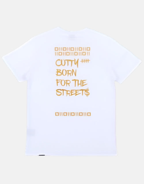 CUTTY BORN T SHIRT WHITE