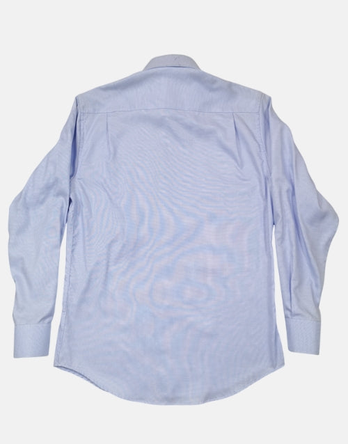 Rossini Light Blue Fine Check LS Shirt