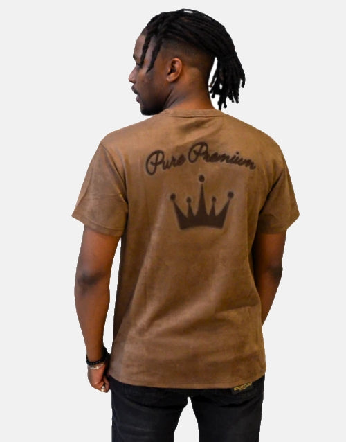 Pure Premium Biscotti Brown T Shirt