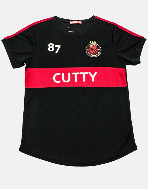 Cutty German Jersey T Shirt Black C Frozen