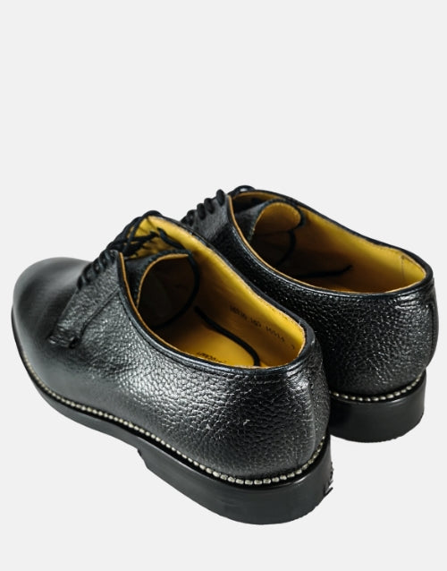 Johnston & Murphy Pebble Grain Leather Black