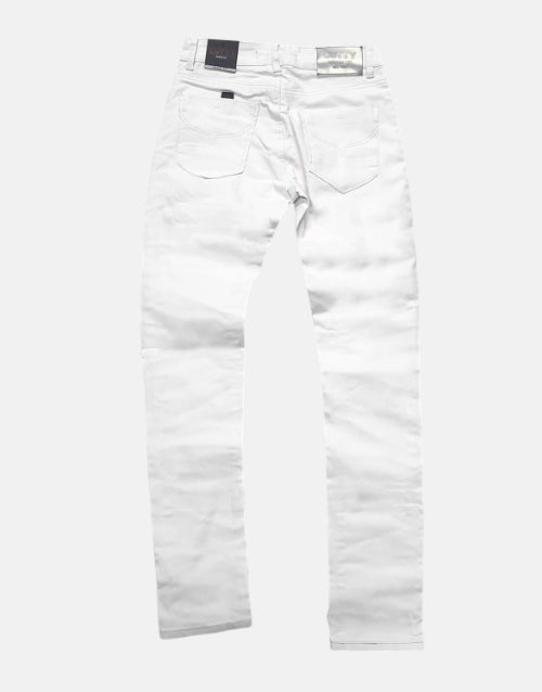 CUTTY White Wax Skinny Fit Jean