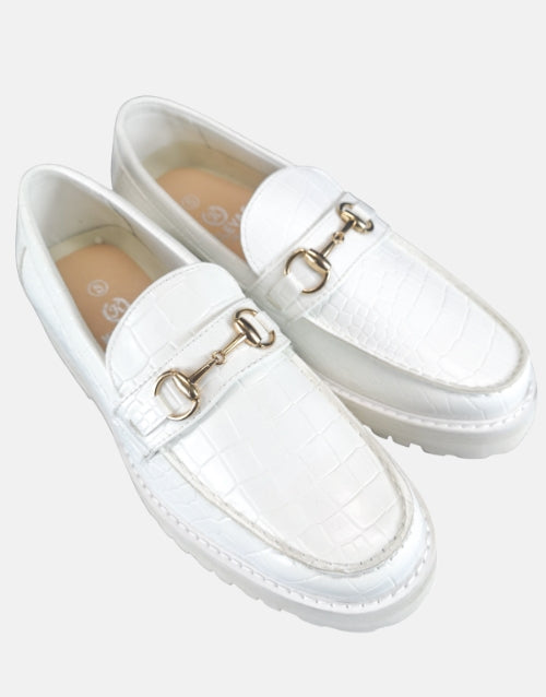 K Star 7 Marco Croc White Shoe