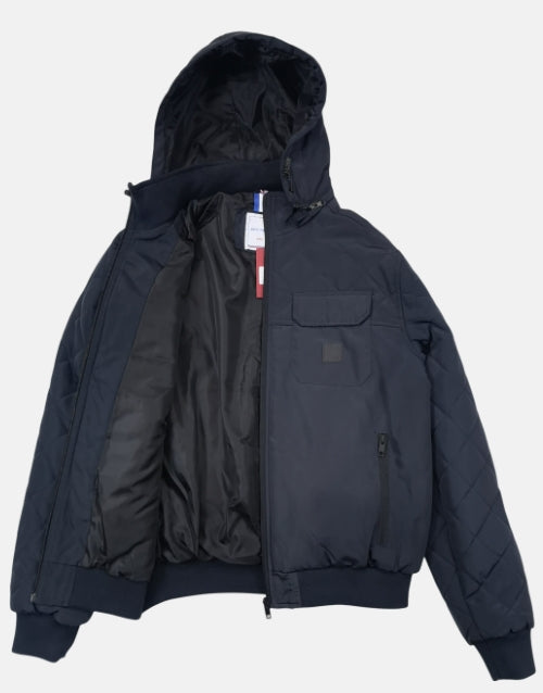 K STAR 7 Janeiro Padded Navy Jacket