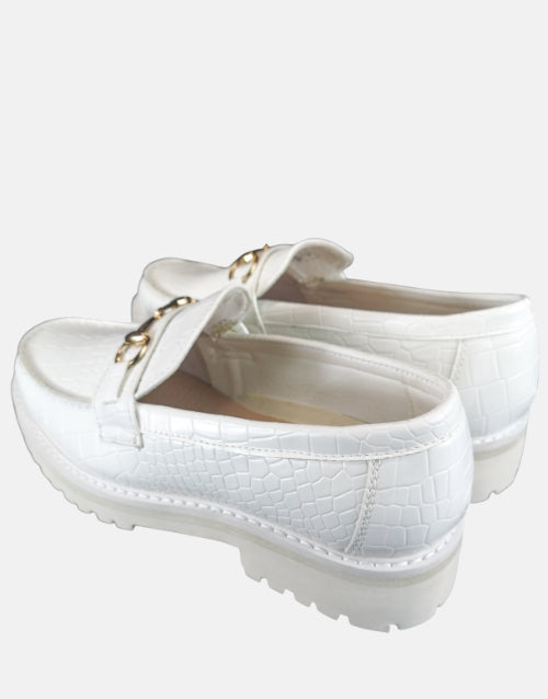K Star 7 Marco Croc White Shoe