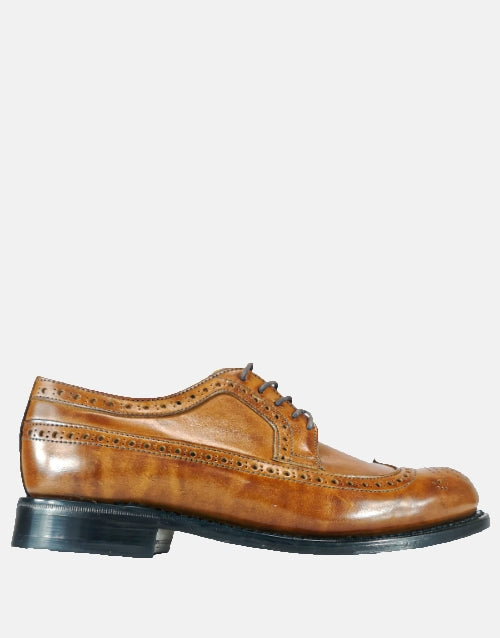 Johnston & Murphy Tan Leather Brogue
