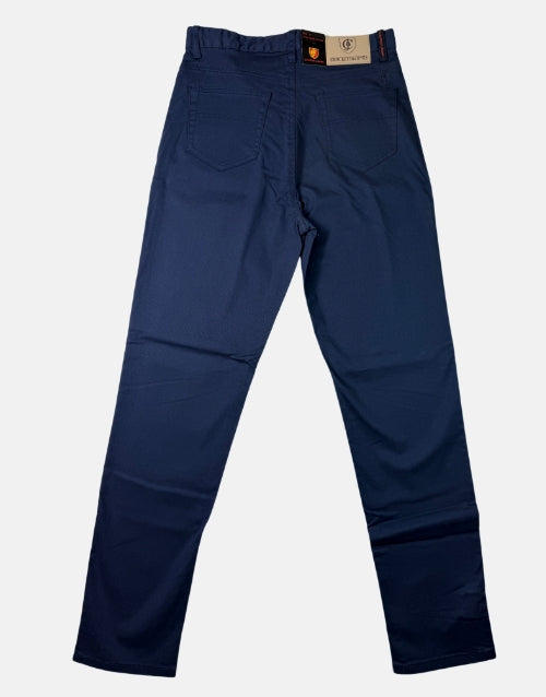 Crockett & Jones Blue Stretch Jean