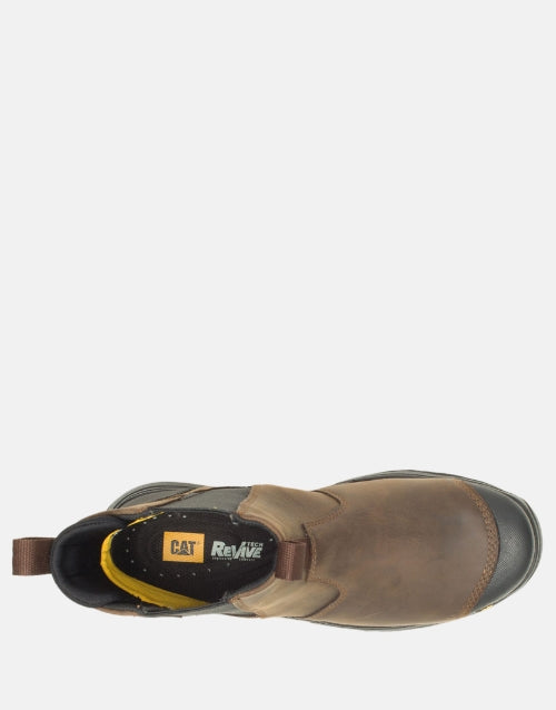 Caterpillar Leather Propane Brown 2.0 Steel Toe Boot