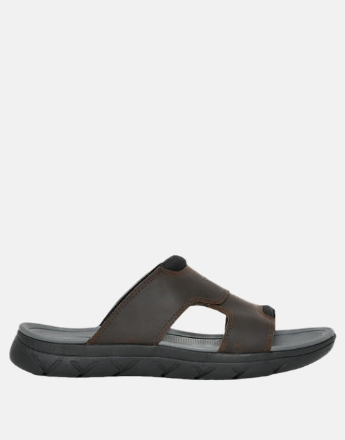 Bronx Leather Choc Midtown Sandals