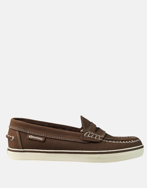 SUPERGA Matchbox Brown Moccasin
