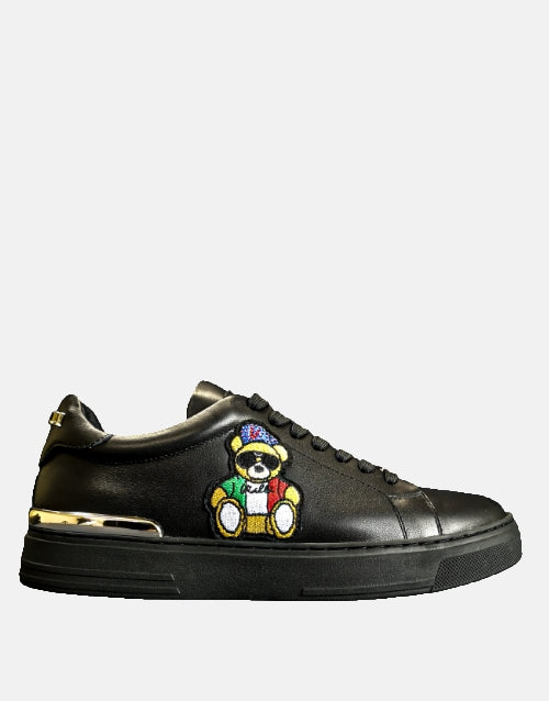 Vialli Garbisi Leather Black Sneaker