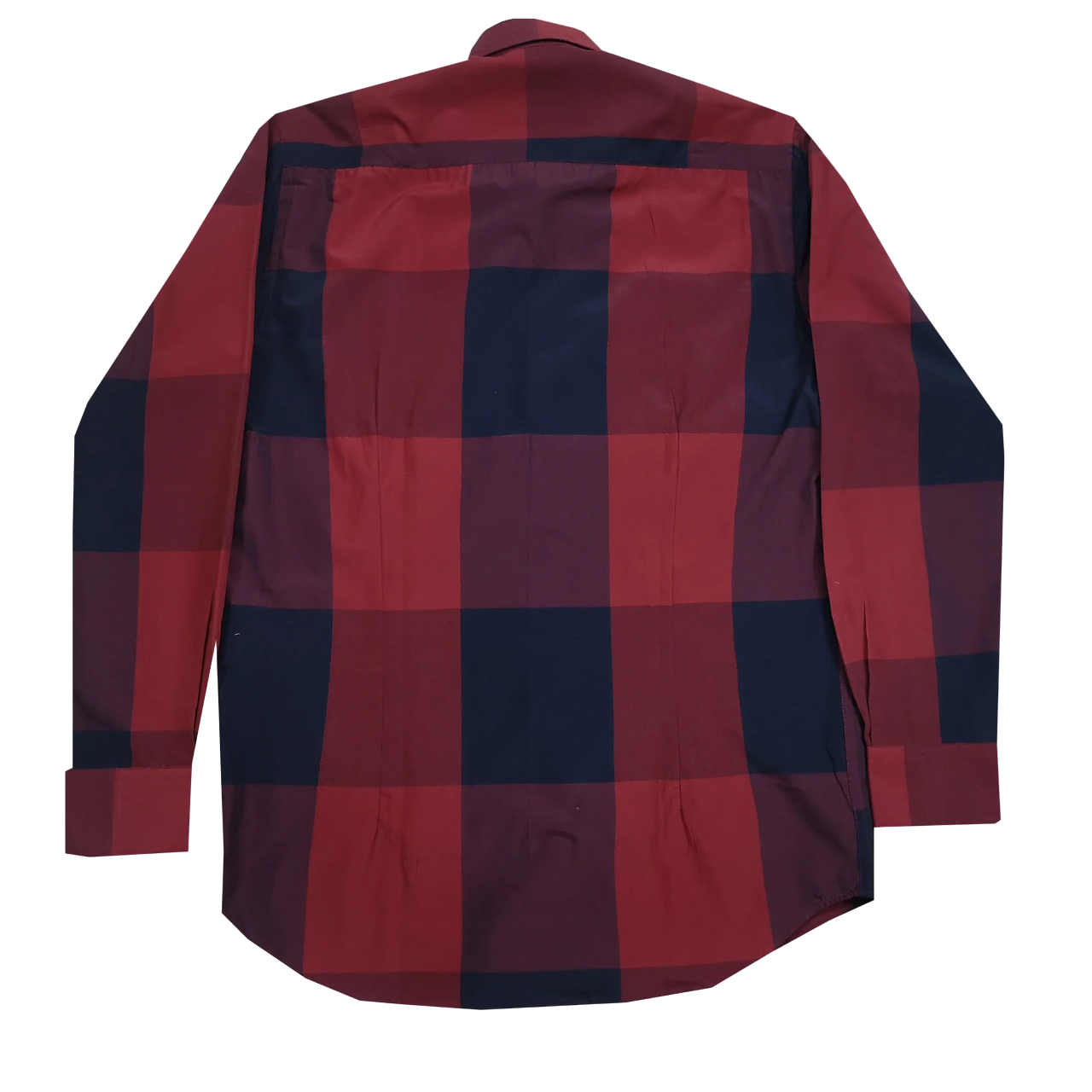 KG Burgundy Slim Fit Check Shirt