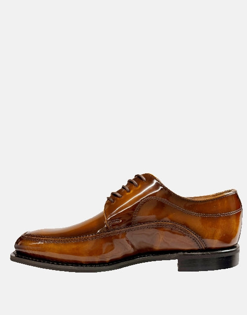 Bishop Leather Ivywood Hi-Shine Tan Shoe