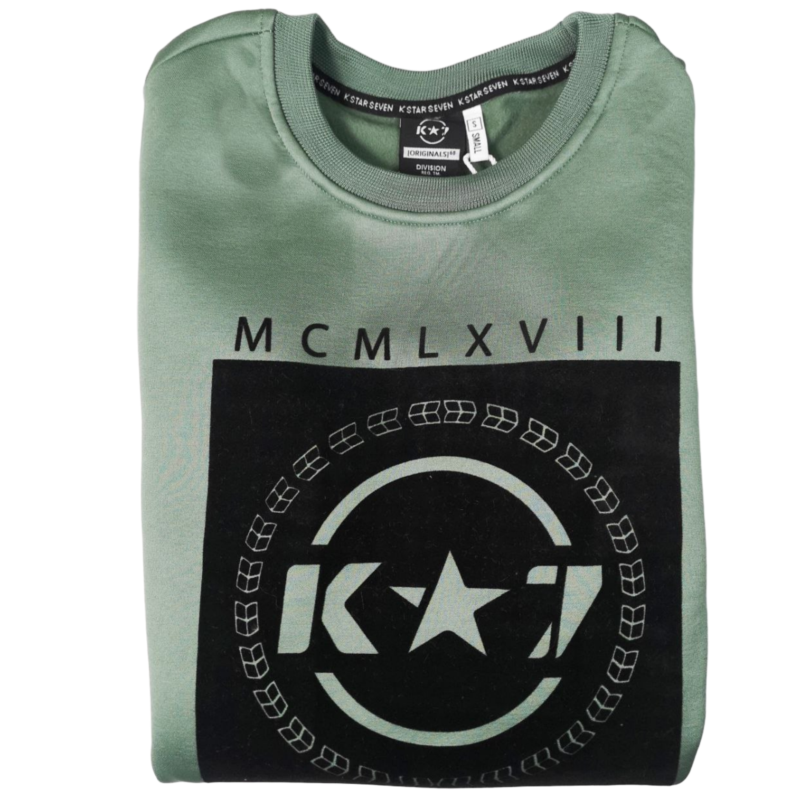 K Star 7 Citadel Mens Dark Sage Sweater