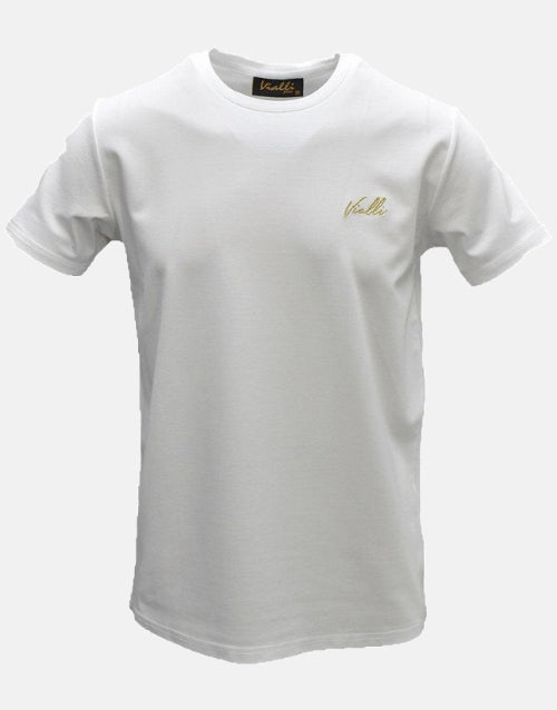 Vialli Asic White T-Shirt