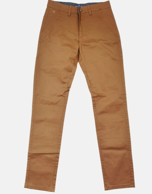 KG Slim Fit Tan Chino