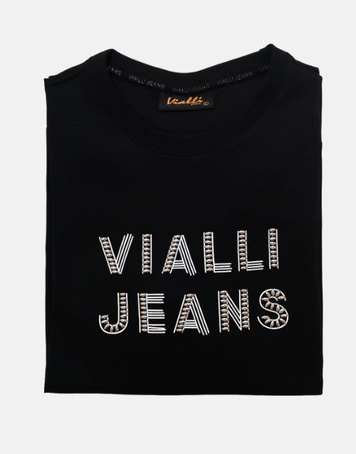 Vialli Golden Black Sweater