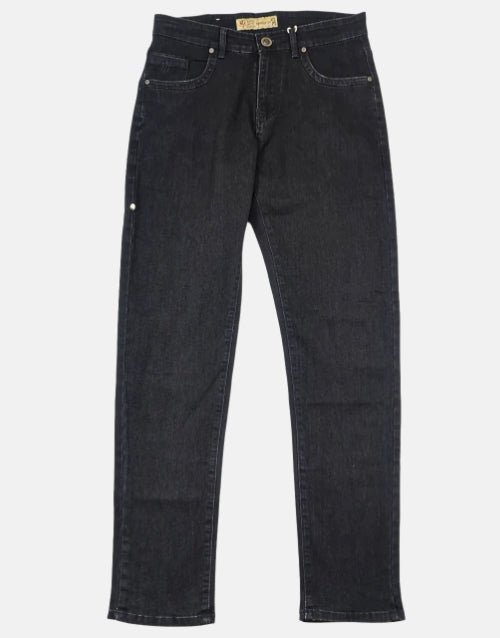 KG Narrow Fit Black Jean