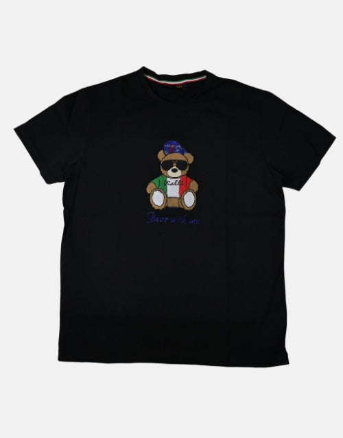 Vialli Itunes Black T-Shirt