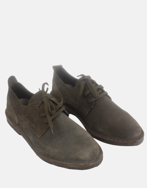 Desert Vellie Suede Brown Commando Shoe