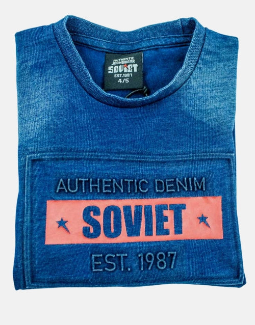 Soviet Matic Boys Navy Tee