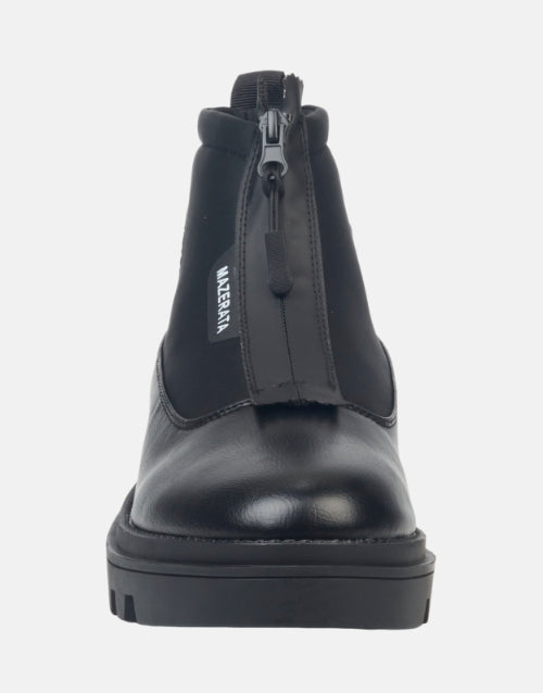 Mazerata Black Ankle Boots