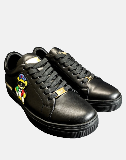 Vialli Garbisi Leather Black Sneaker