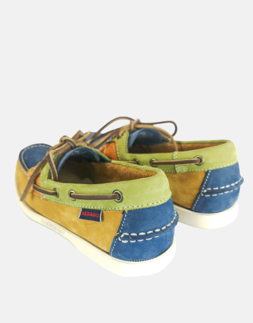 SEBAGO Rossiland Mustard Multi Dockside Shoe