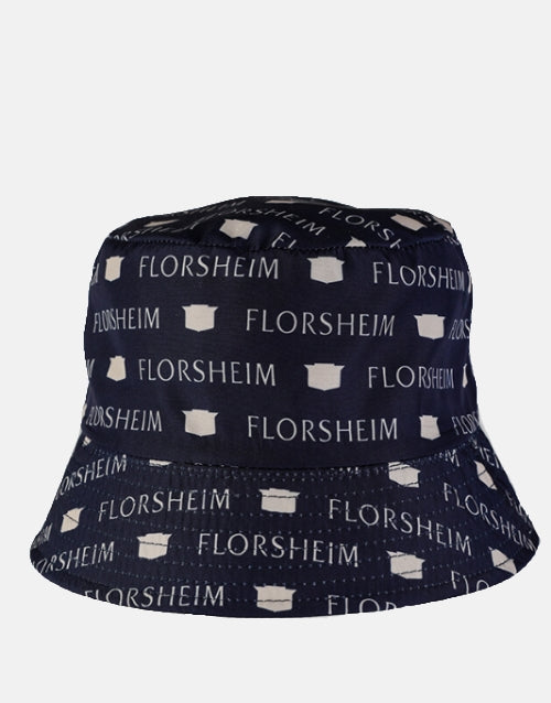 Florsheim Reversible Navy Blue Sporty Bucket Hat