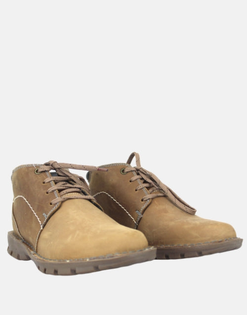 Desert Vellie Leather Cat Tan Boot