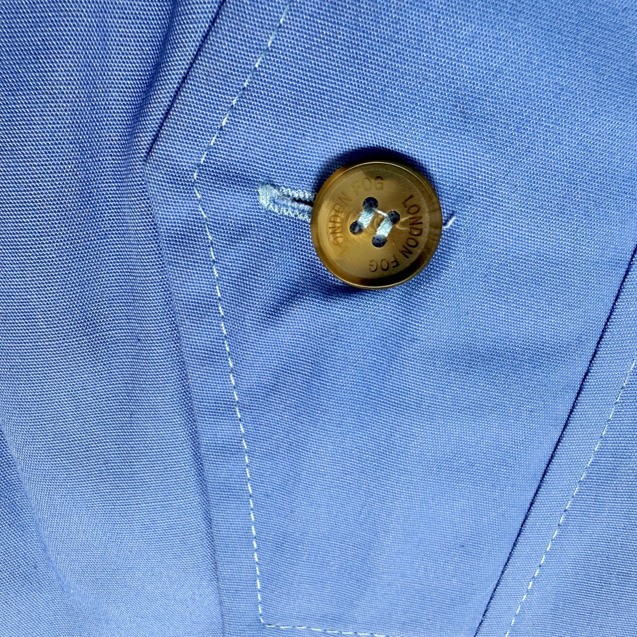 London Fog Sky Blue Harrington Jacket