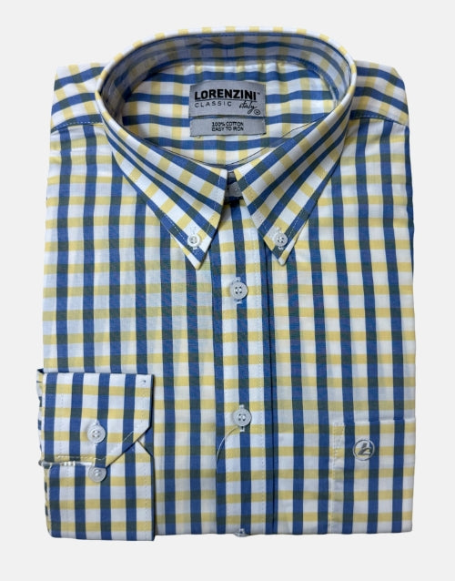 Lorenzini LS Check Gents Slim Fit Shirt
