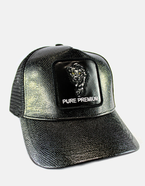 Pure Premium Black Pantera Cap