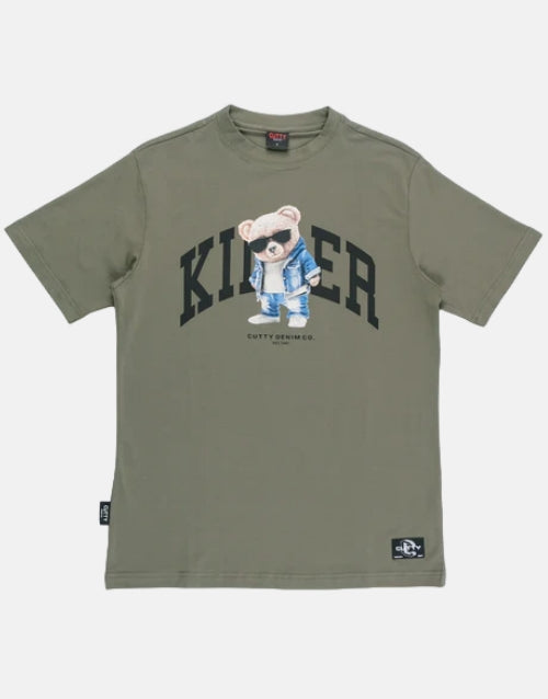 Cutty Baloo Teddy Mochino T-Shirt Olive