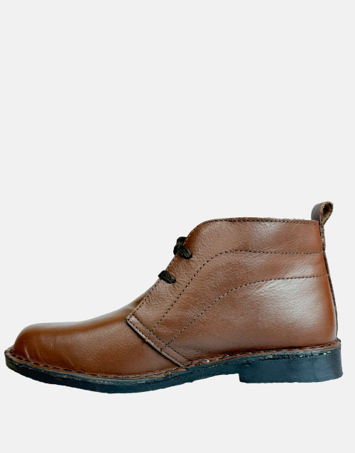 Desert Vellie Mild Tan Leather Boot