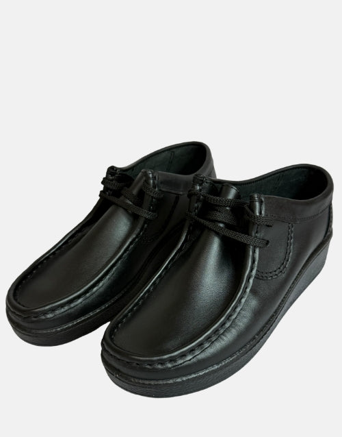 Grasshoppers Leather Black Spoiler