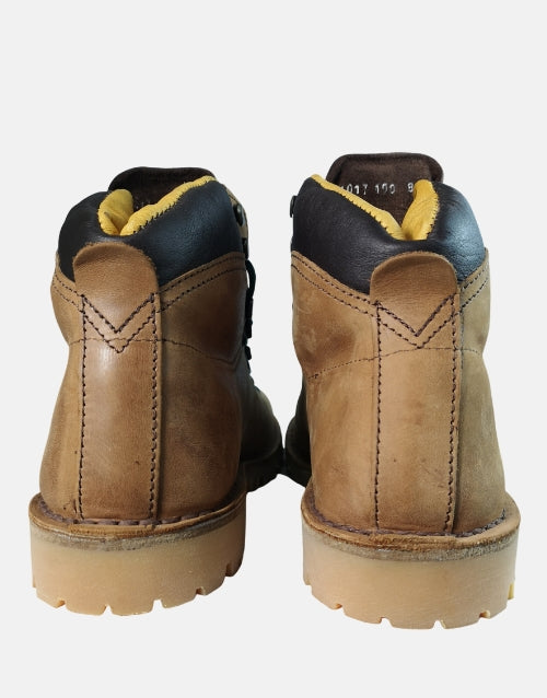 Jim Green Leather Mean Machine Tan Boot