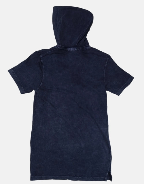 K Star 7 Short Sleeve Navy Hoody