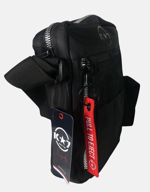 K7 Klevas Black Maverick Shoulder Bag