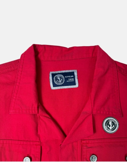 Klevas 7/8 YRS Red Boilershort